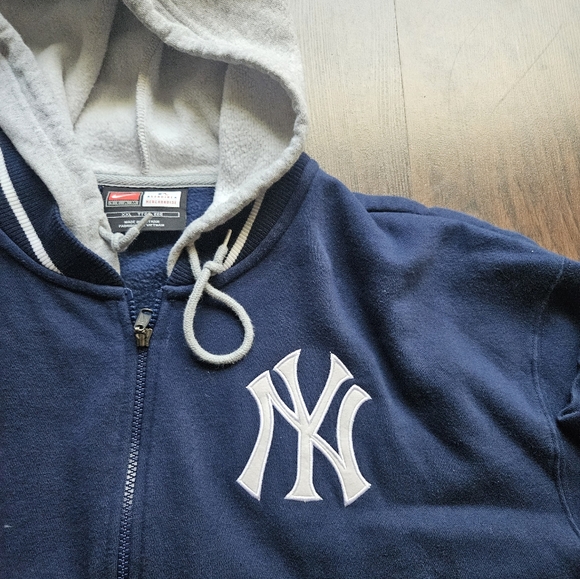 Vintage Team Nike New York Yankees Full-Zip  Sweatshirt Jacket - Picture 2 of 11